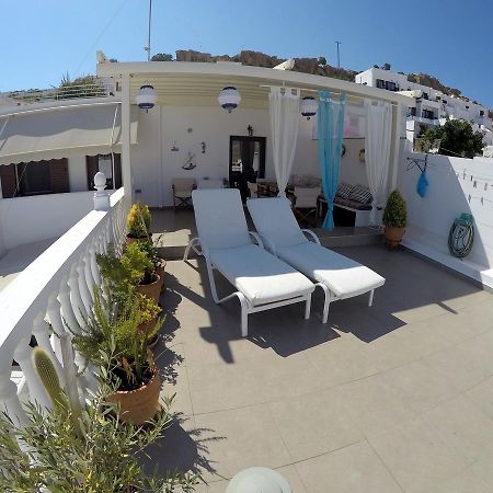 Eleni Boutique Apartment Lindos  Bagian luar foto