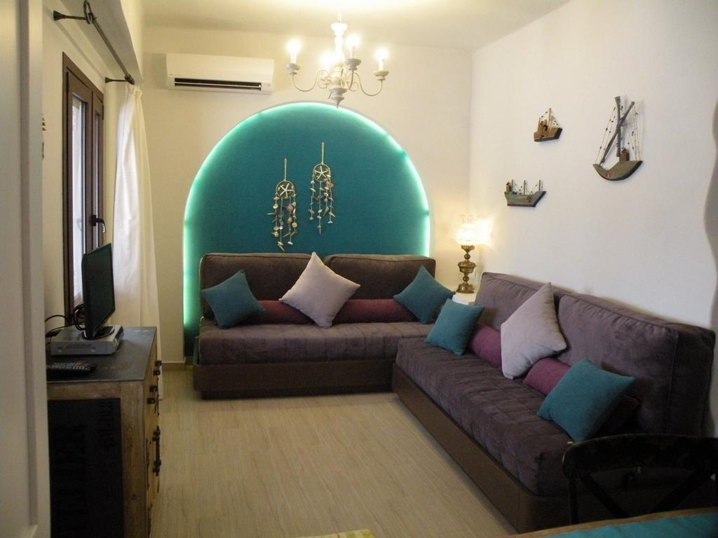 Eleni Boutique Apartment Lindos  Bagian luar foto