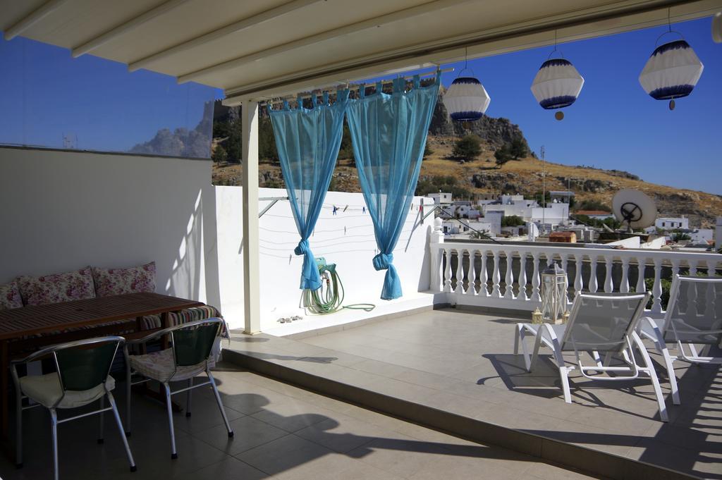 Eleni Boutique Apartment Lindos  Bagian luar foto