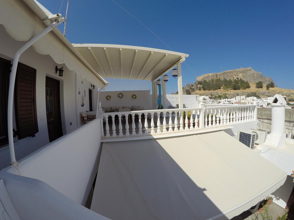 Eleni Boutique Apartment Lindos  Bagian luar foto