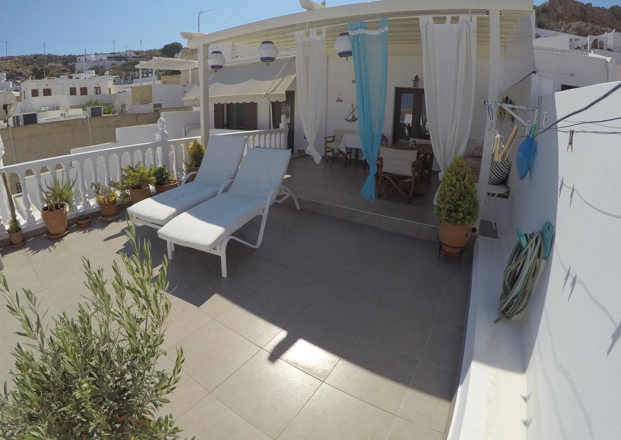 Eleni Boutique Apartment Lindos  Bagian luar foto